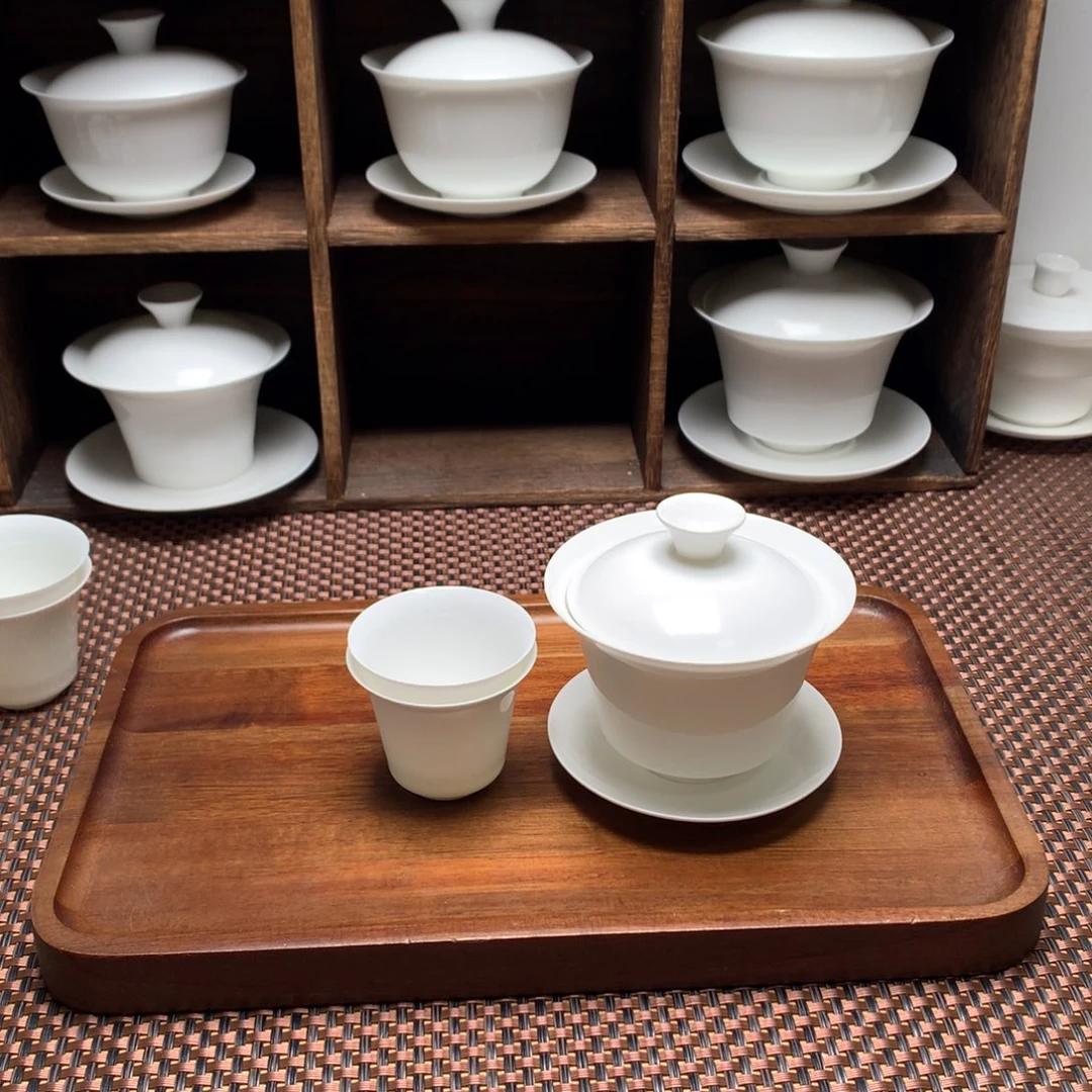 甘****司110马蹄➕2个高马蹄杯骨瓷薄胎茶具