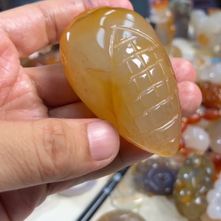 玛瑙/玉髓未镶嵌吊坠(不含链)