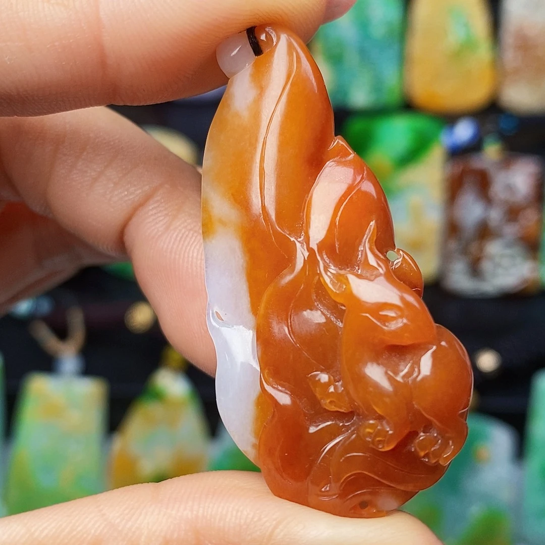 风****定制翡翠未镶嵌翡翠A货一物一证