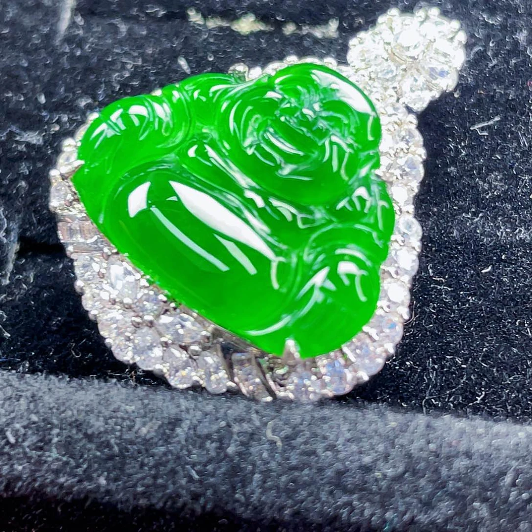 翡翠未镶嵌颈饰188