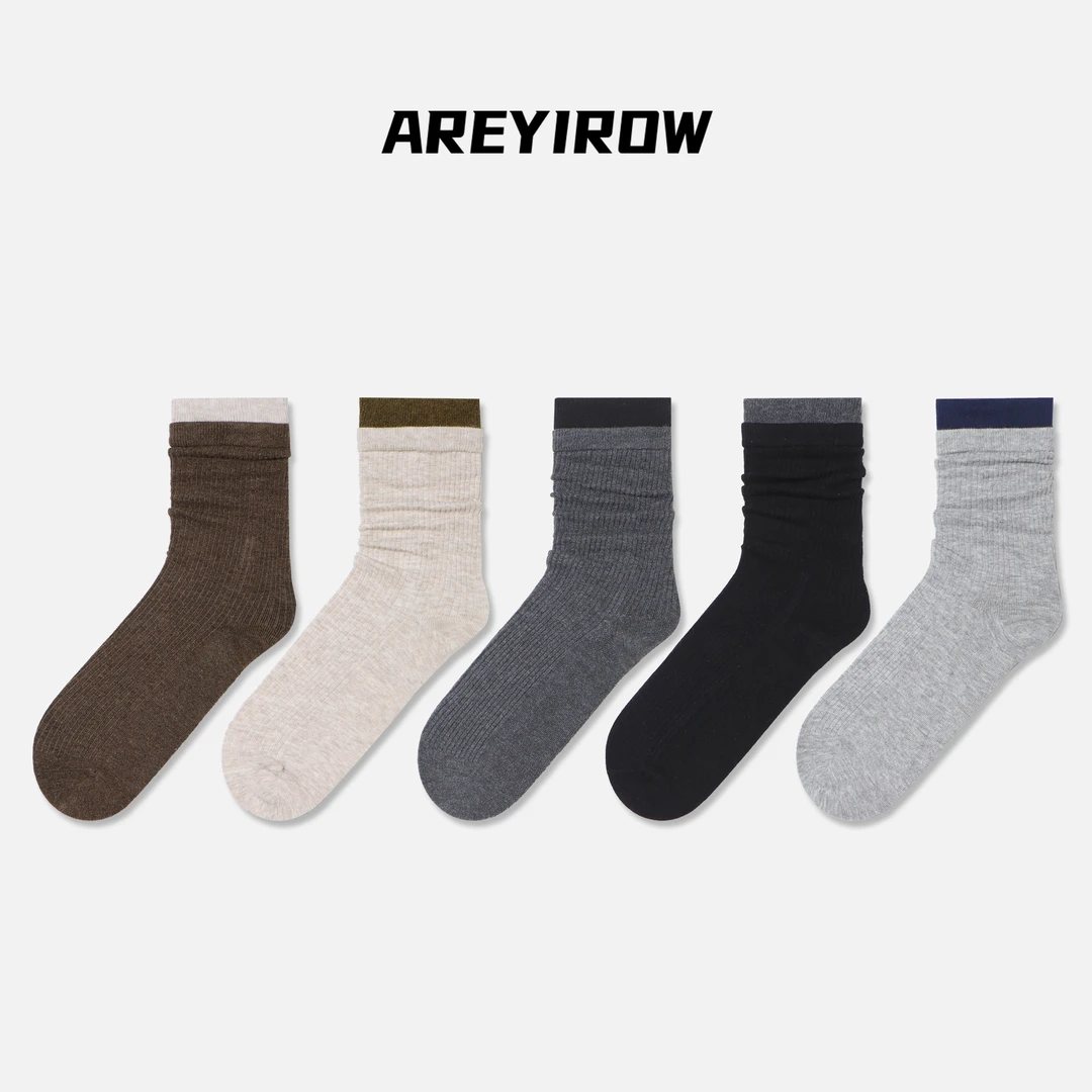 【Wang.小宁】AR拼色堆堆袜H06615WZ253