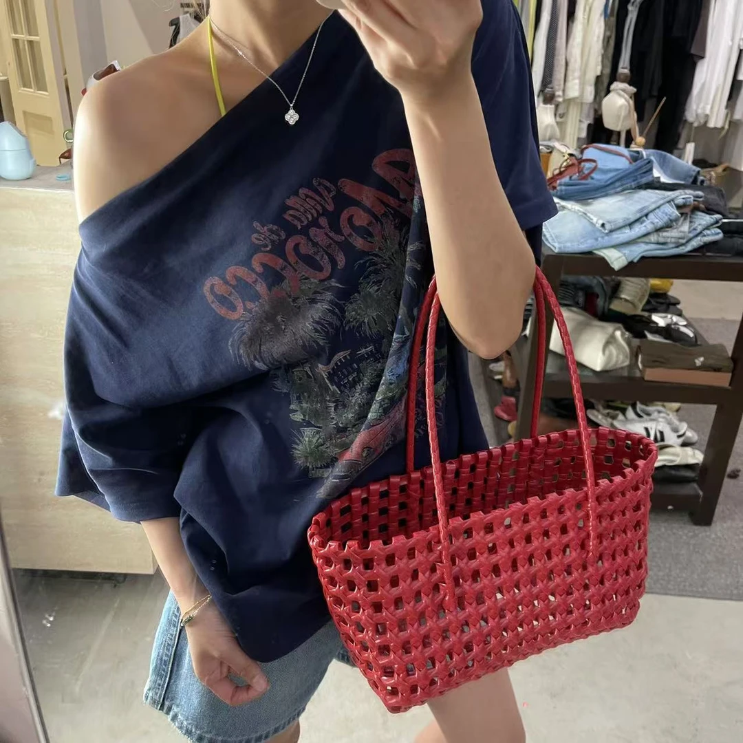 【苏婷服饰】B2prityT恤女一字肩夏季2025新款女上衣宽松显瘦百搭款