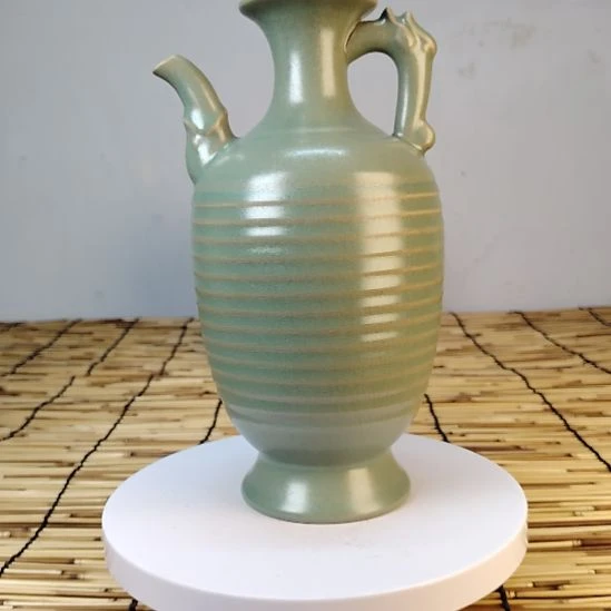 陶摆件汝窑高端收藏
