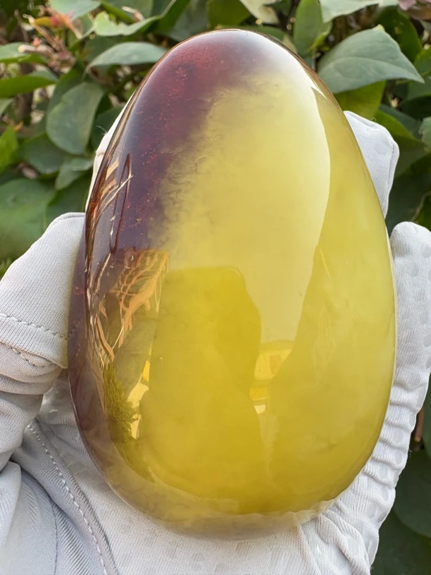 假一赔十，天然琥珀蜜蜡吊坠，原矿原皮随形吊坠，号105 多样性发