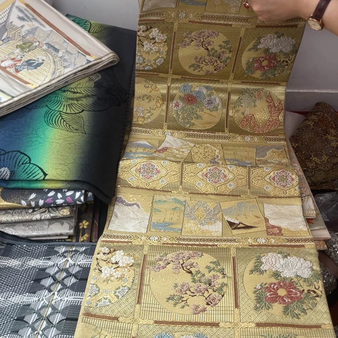 织绣唐锦桑蚕丝正绢面料