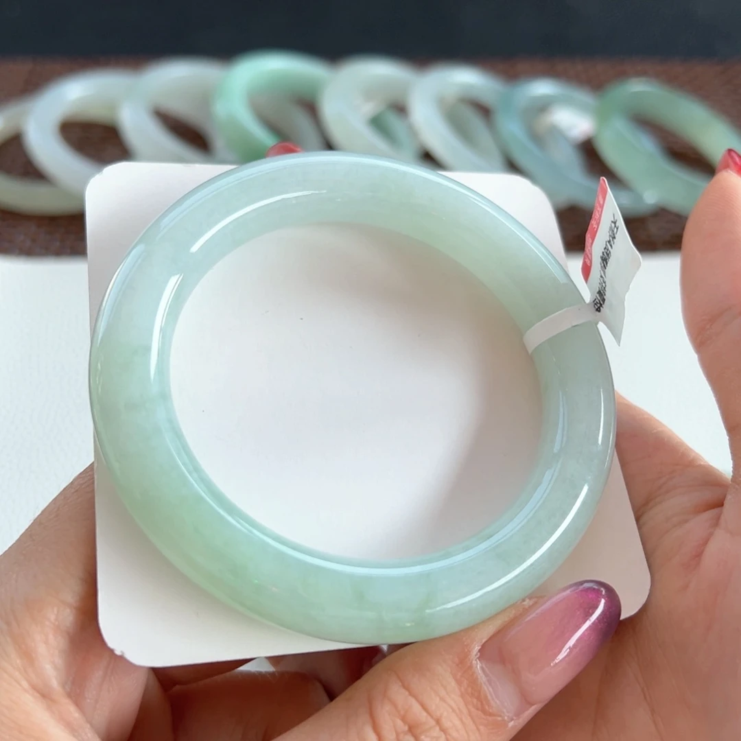 翡翠手镯未镶嵌28号 56.4