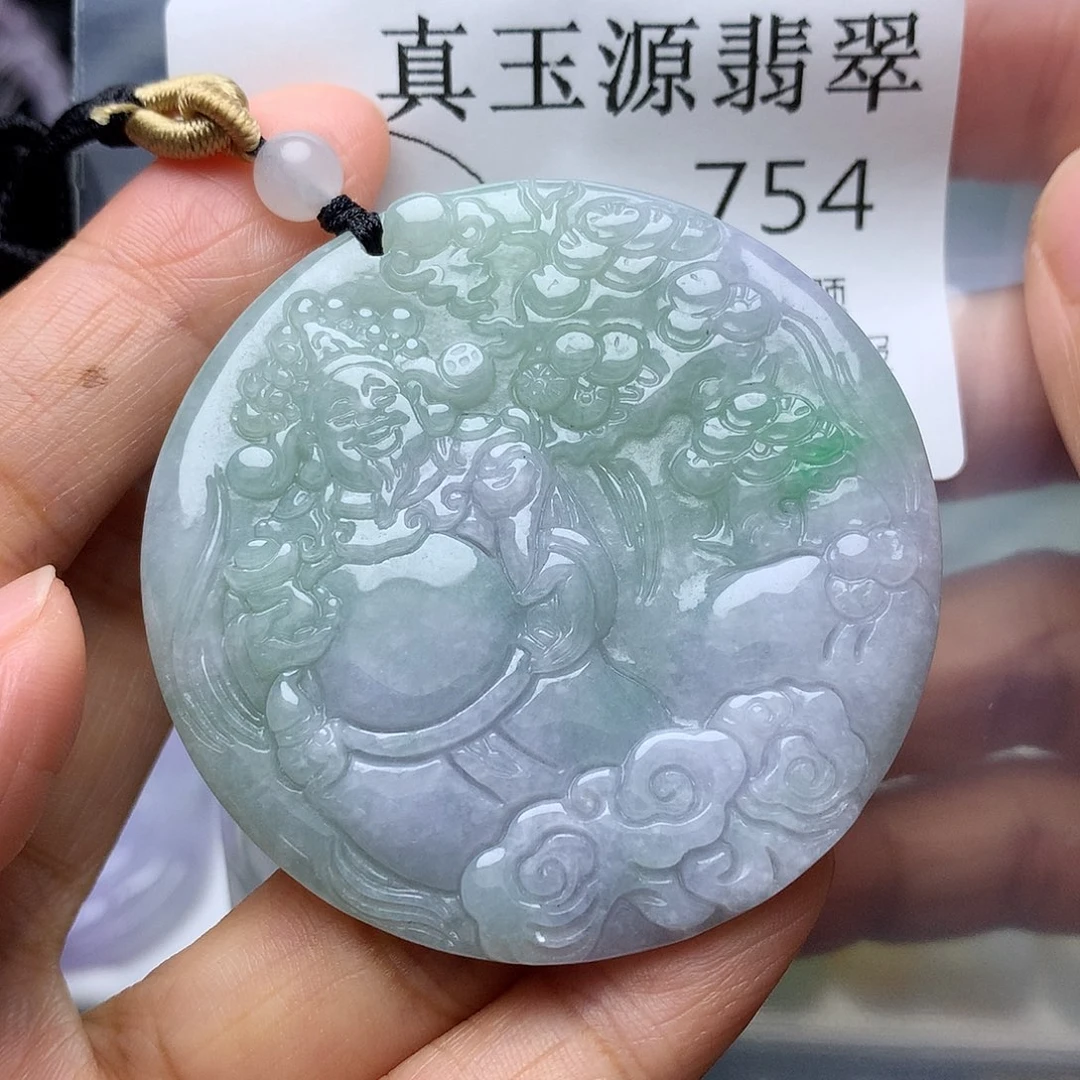 翡翠未镶嵌颈饰754
