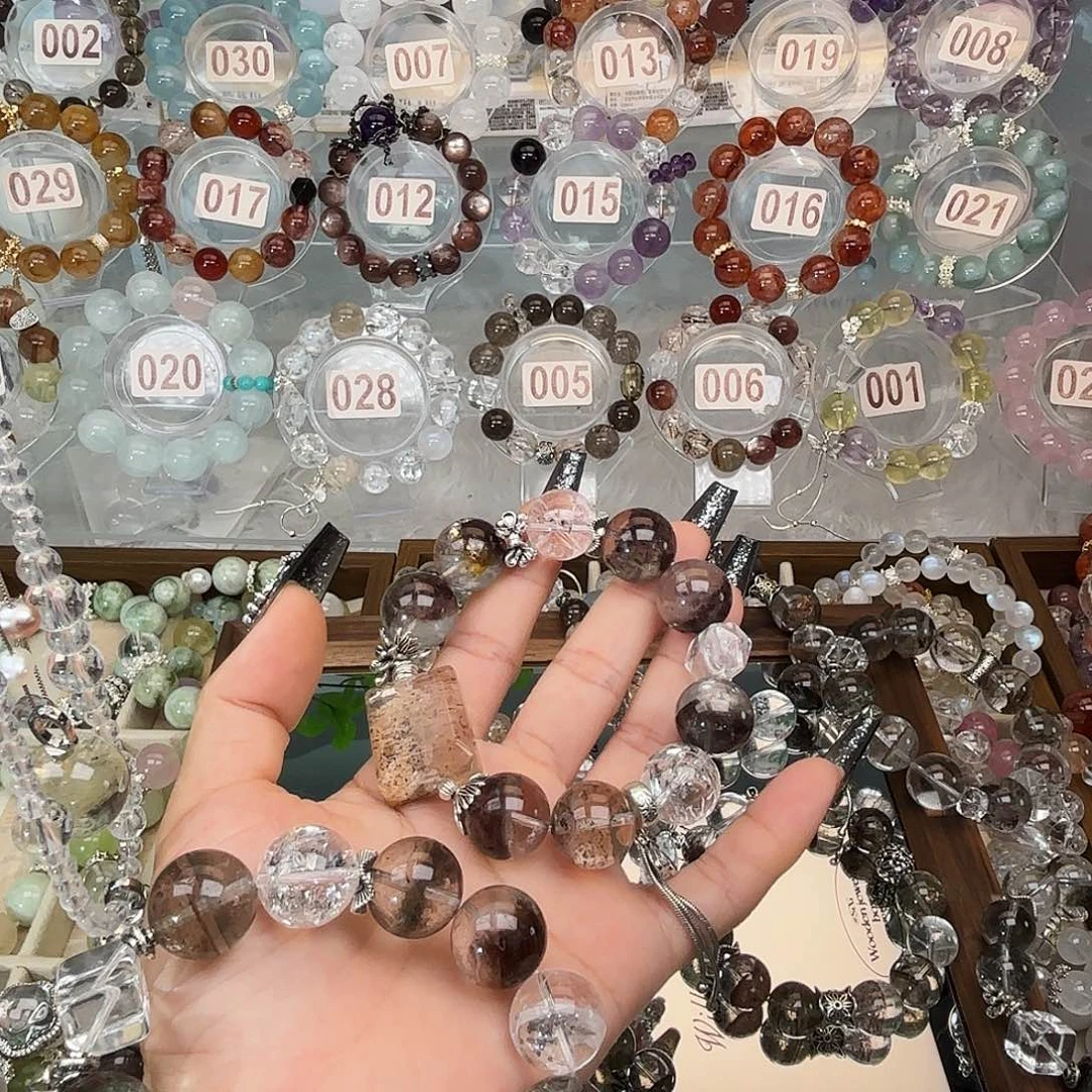 张***美手链水晶银S925镶嵌998999