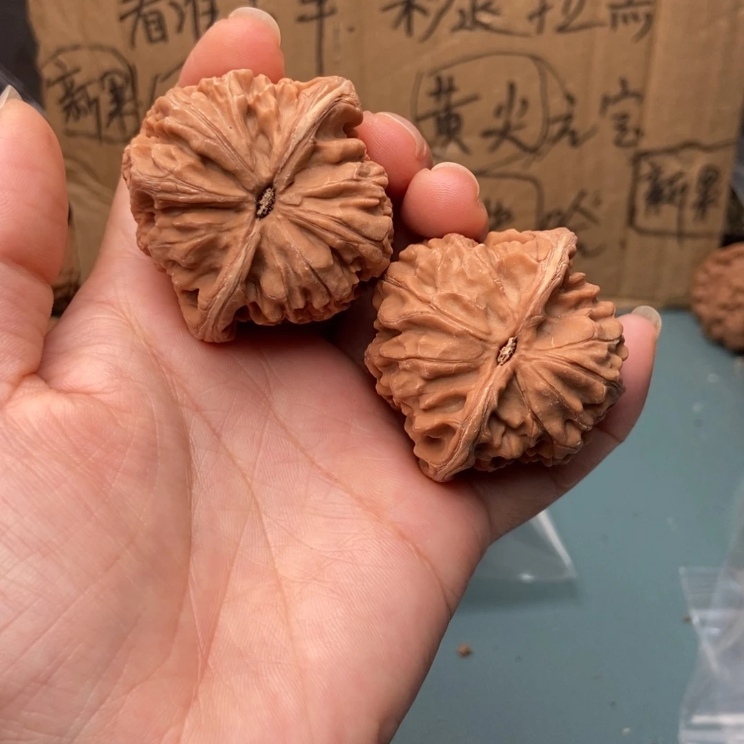 用***2吊坠文玩核桃凤凰台47
