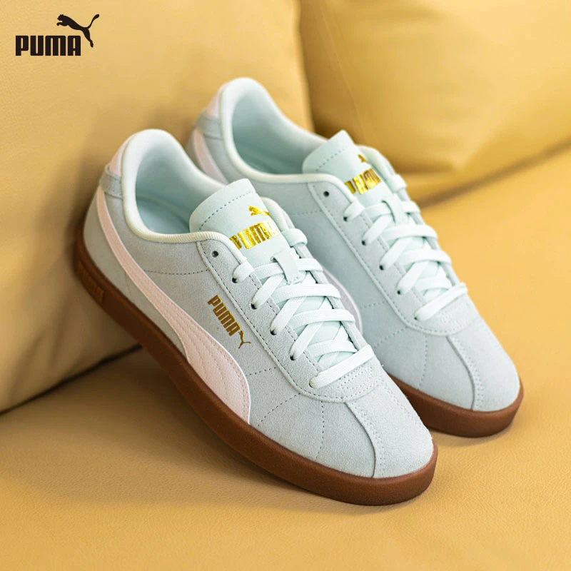【清新薄荷】PUMA彪马男鞋女鞋2025新款薄底德训鞋运动休闲板鞋