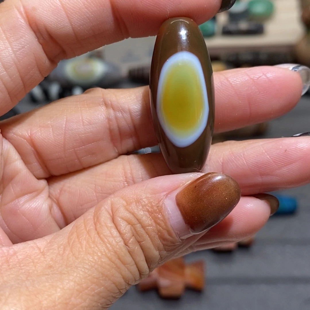 橘***汁玛瑙/玉髓合金手链