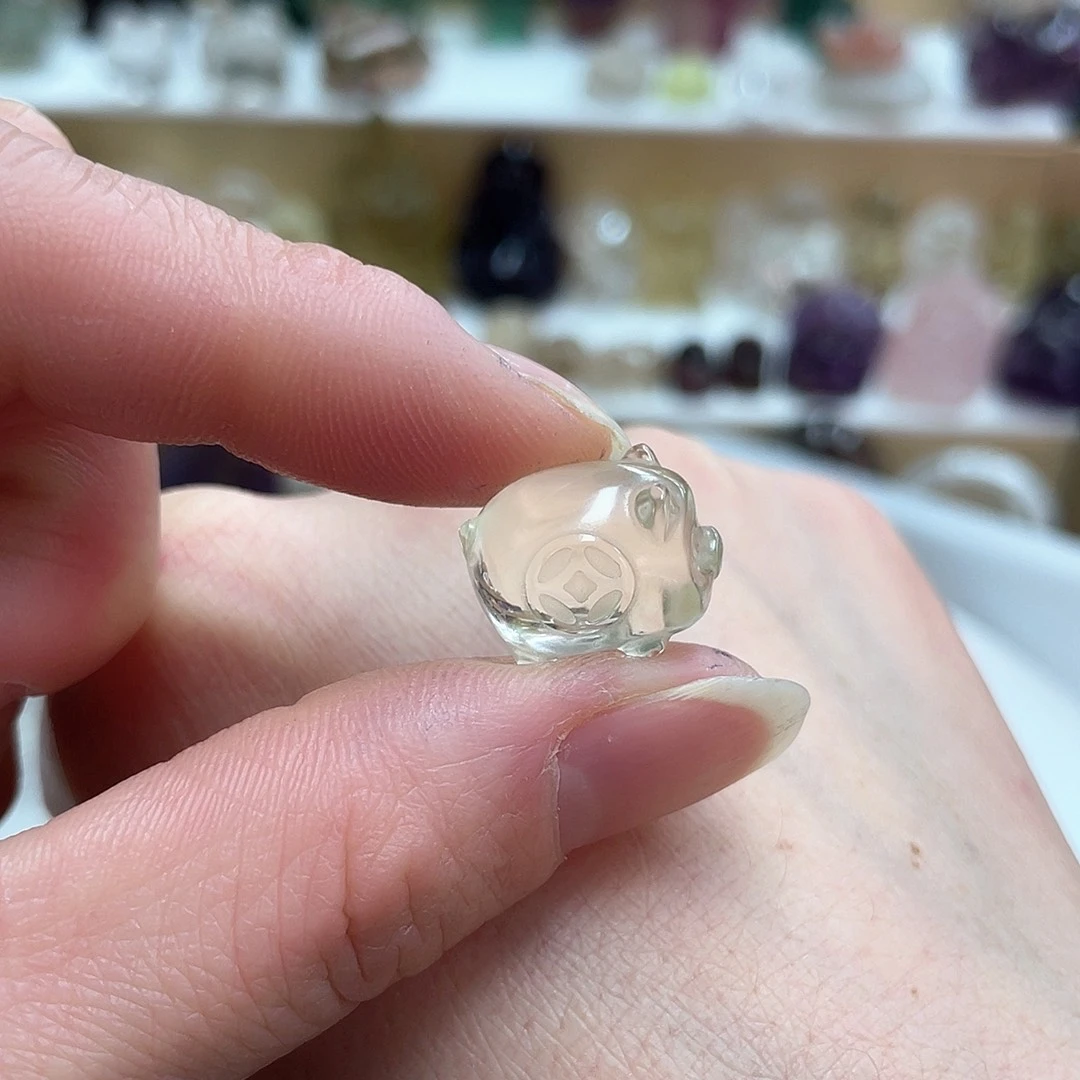 黄晶珠宝半成品未镶嵌6171