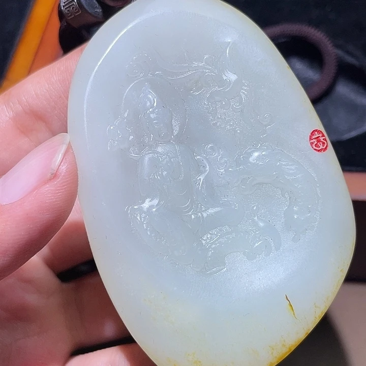 和田玉颈饰未镶嵌Y