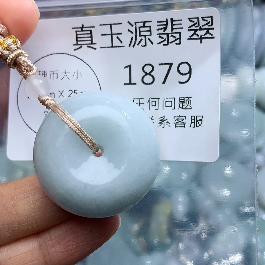 翡翠未镶嵌颈饰1879