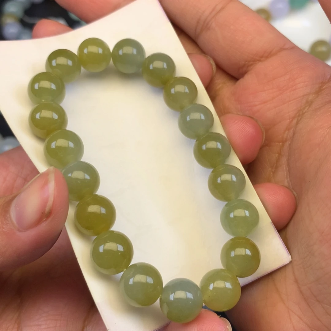 水***坊翡翠未镶嵌颈饰天然缅甸翡翠A货卡10