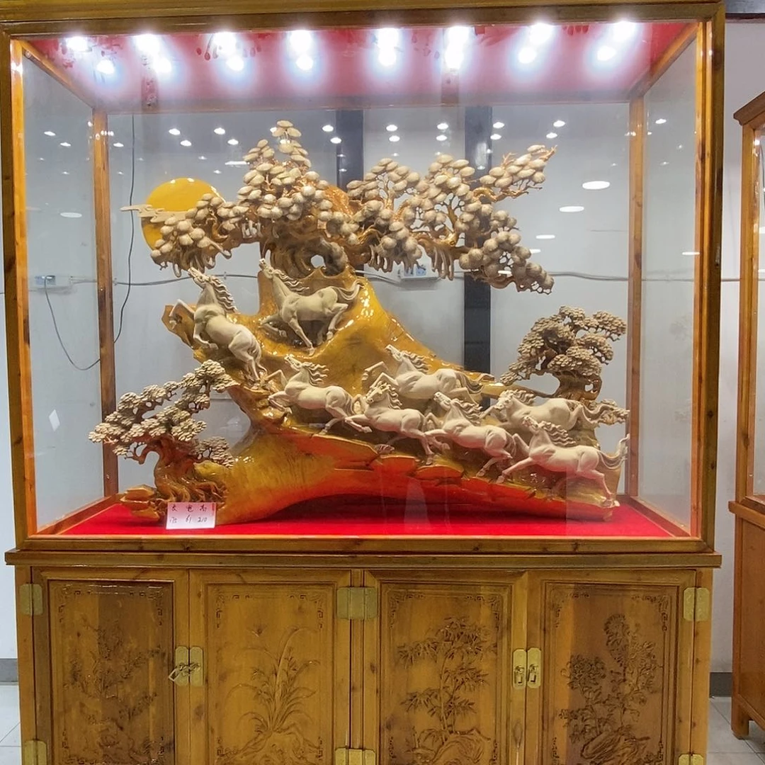 金丝楠L****钢金丝楠小叶桢楠摆件