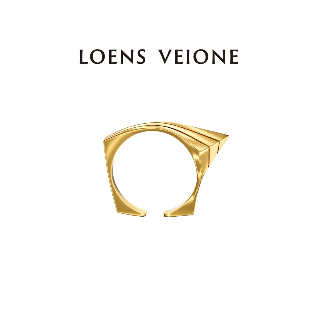 合金戒指 LOENS VEIONE/罗拉【鲲之梦境】简约戒指24WVCS0026N