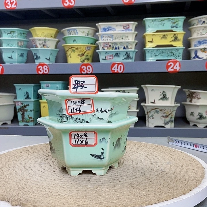 紫砂花瓶紫砂花盆