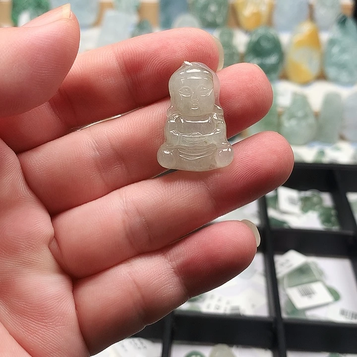 吊坠(不含链)未镶嵌翡翠54宝宝佛