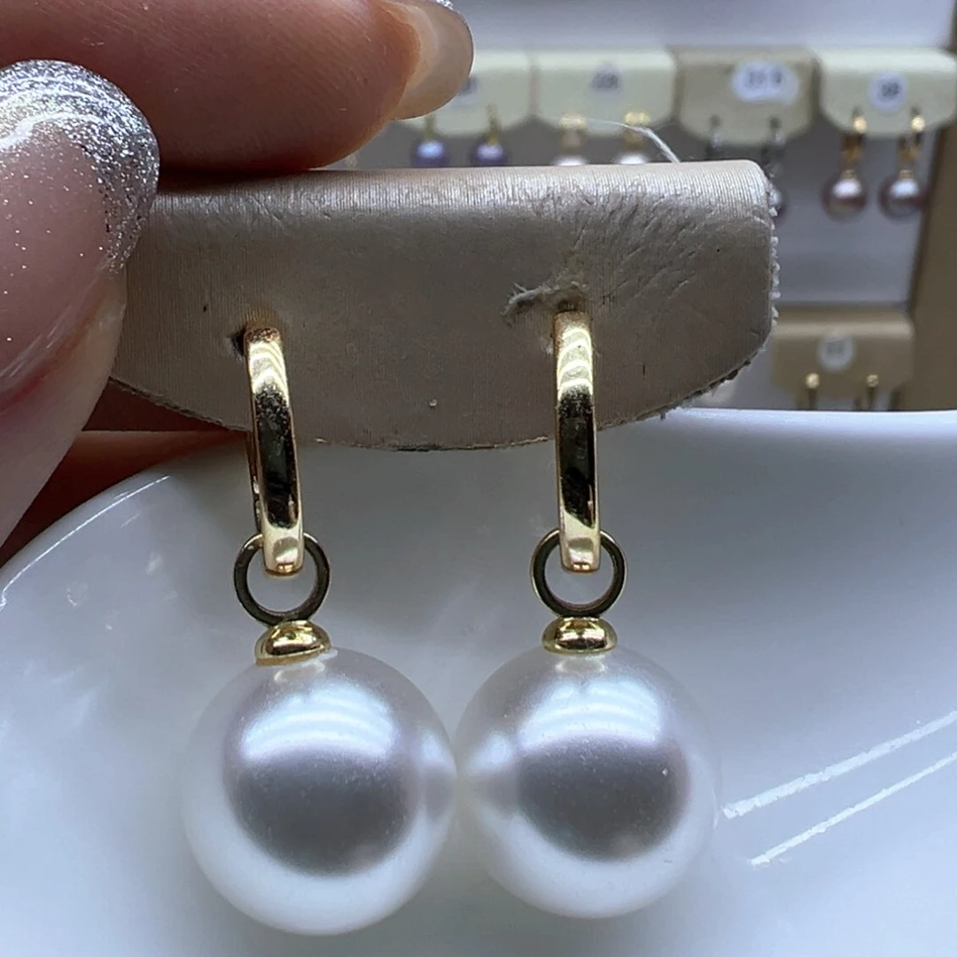 未镶嵌淡水珍珠耳饰