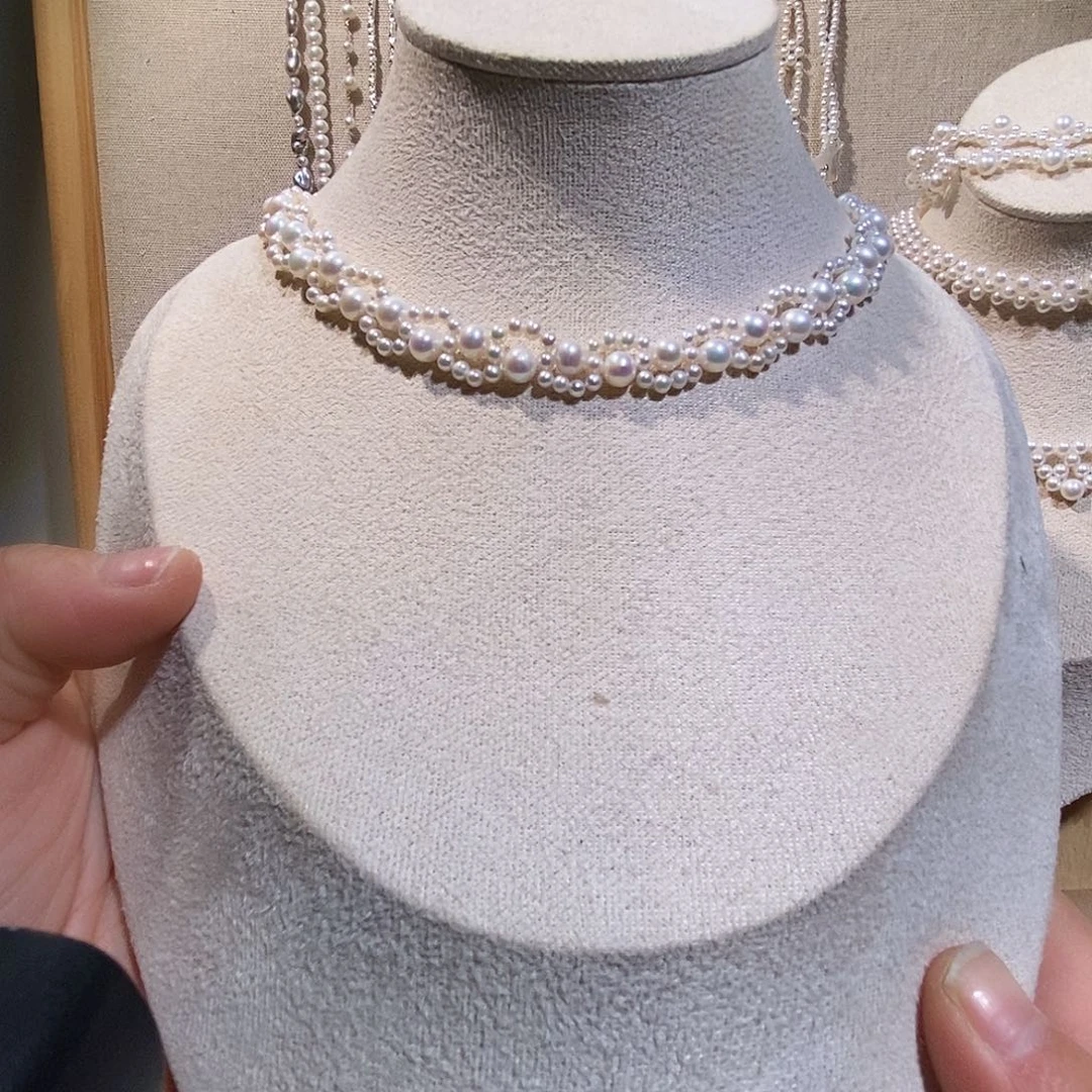 非金属非金属编织设计项链