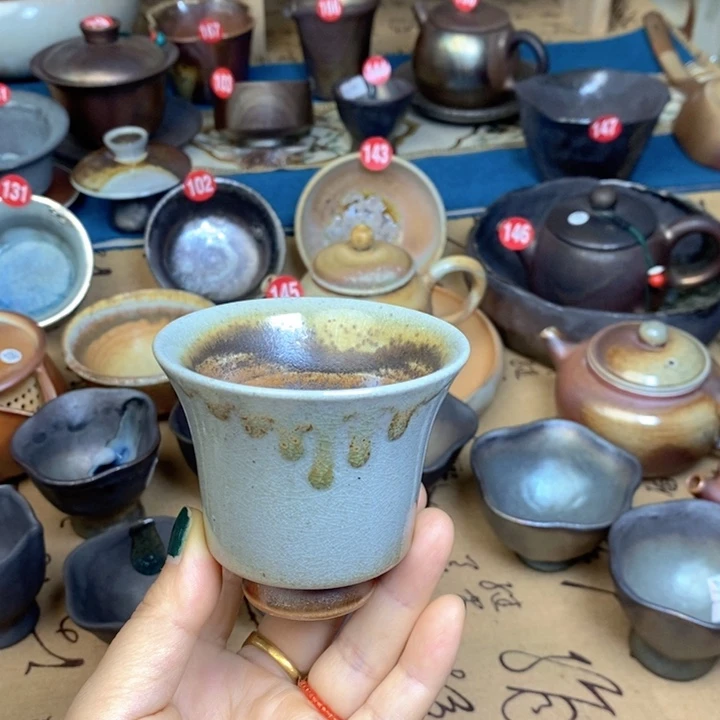 杯子柴烧裸烧手工杯