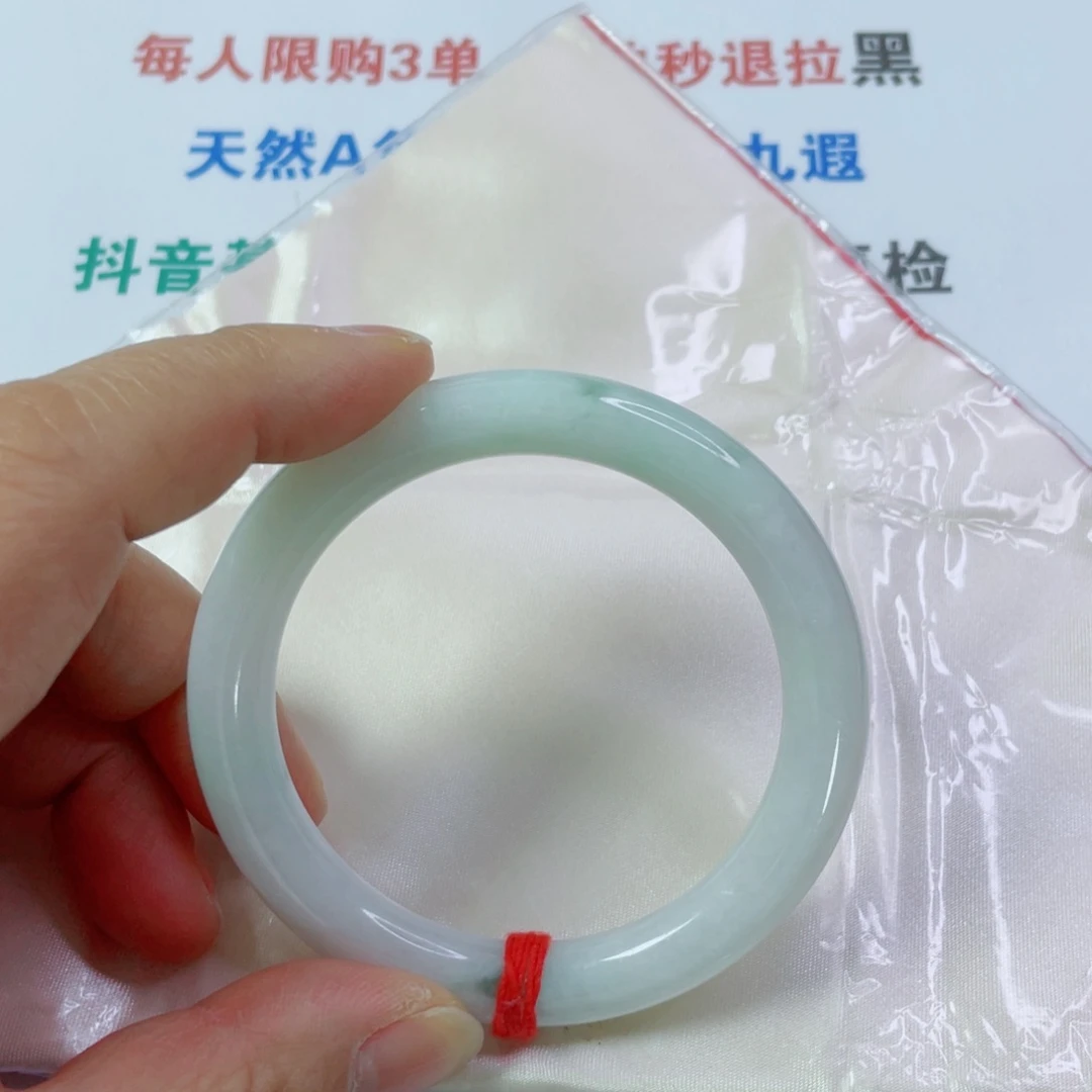 翡翠未镶嵌手镯天然翡翠手镯55