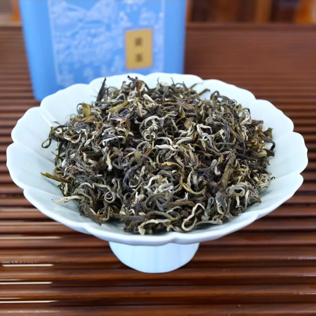 黄茶黄叶轻发酵茶叶 玉米香冰糖甜韵125g罐装