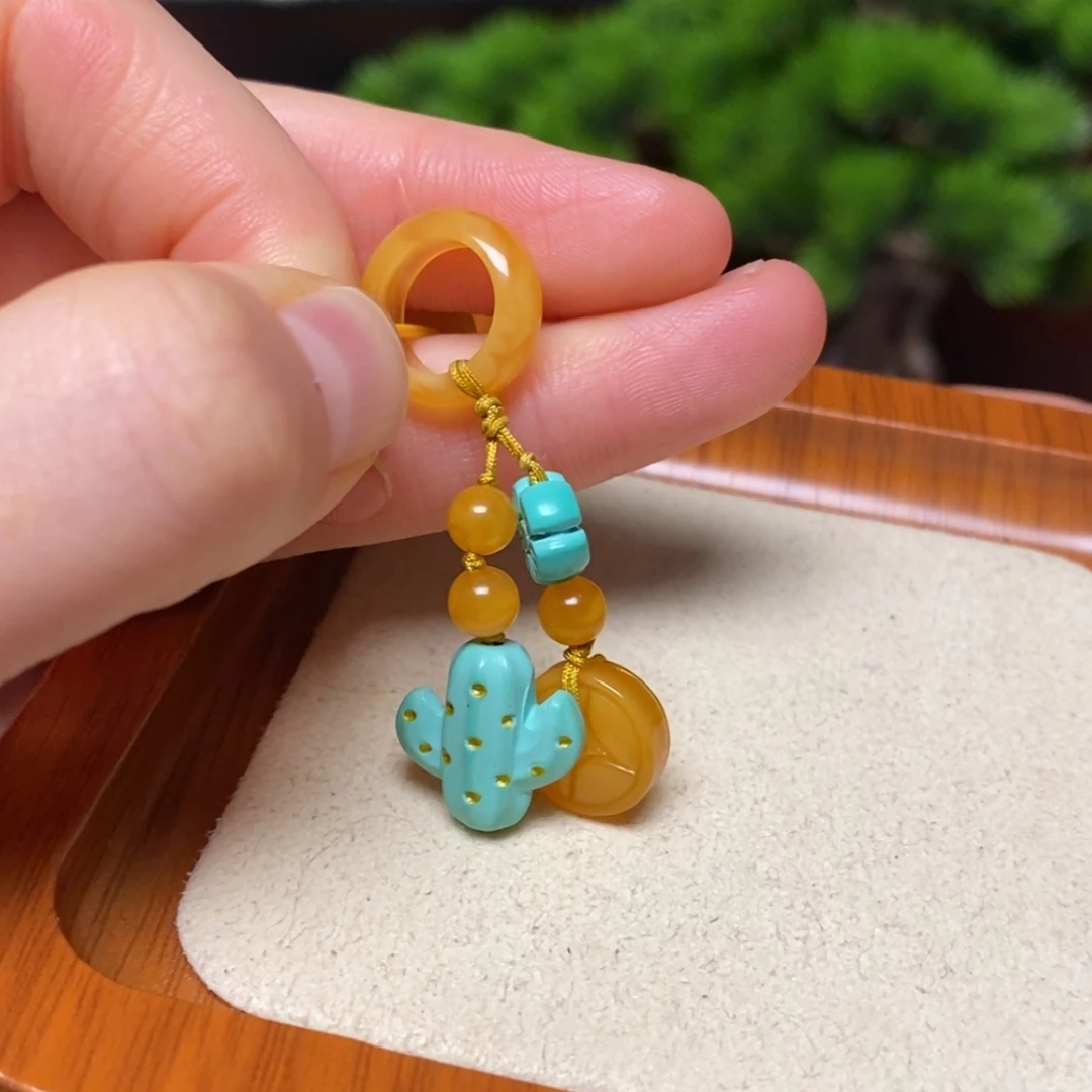 【闪购商品】蜜蜡颈饰未镶嵌滴流定制吊坠