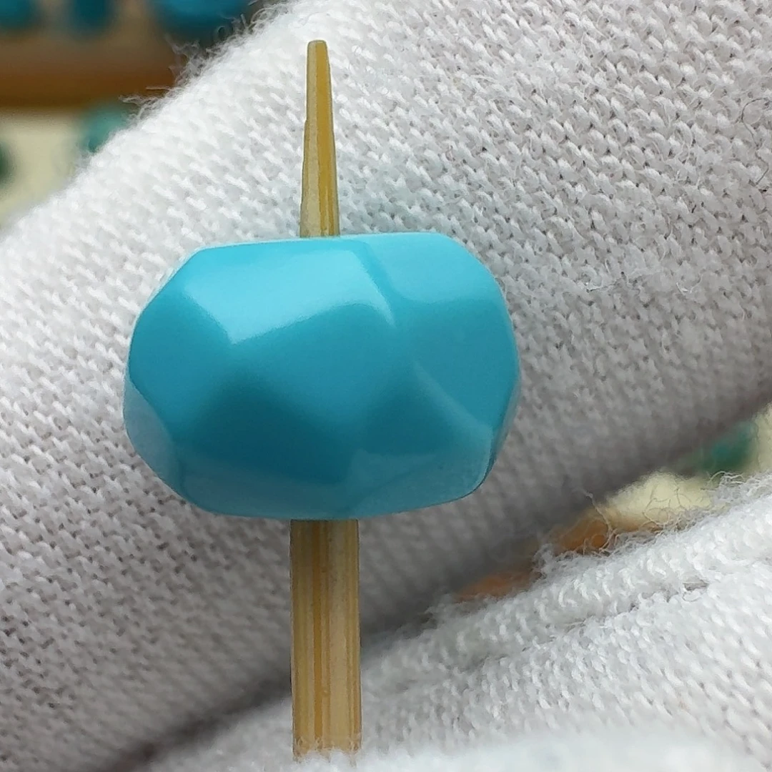 绿松石未镶嵌直切无相9.3