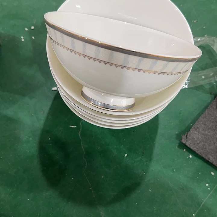 搪瓷瑕疵6寸面碗6个装