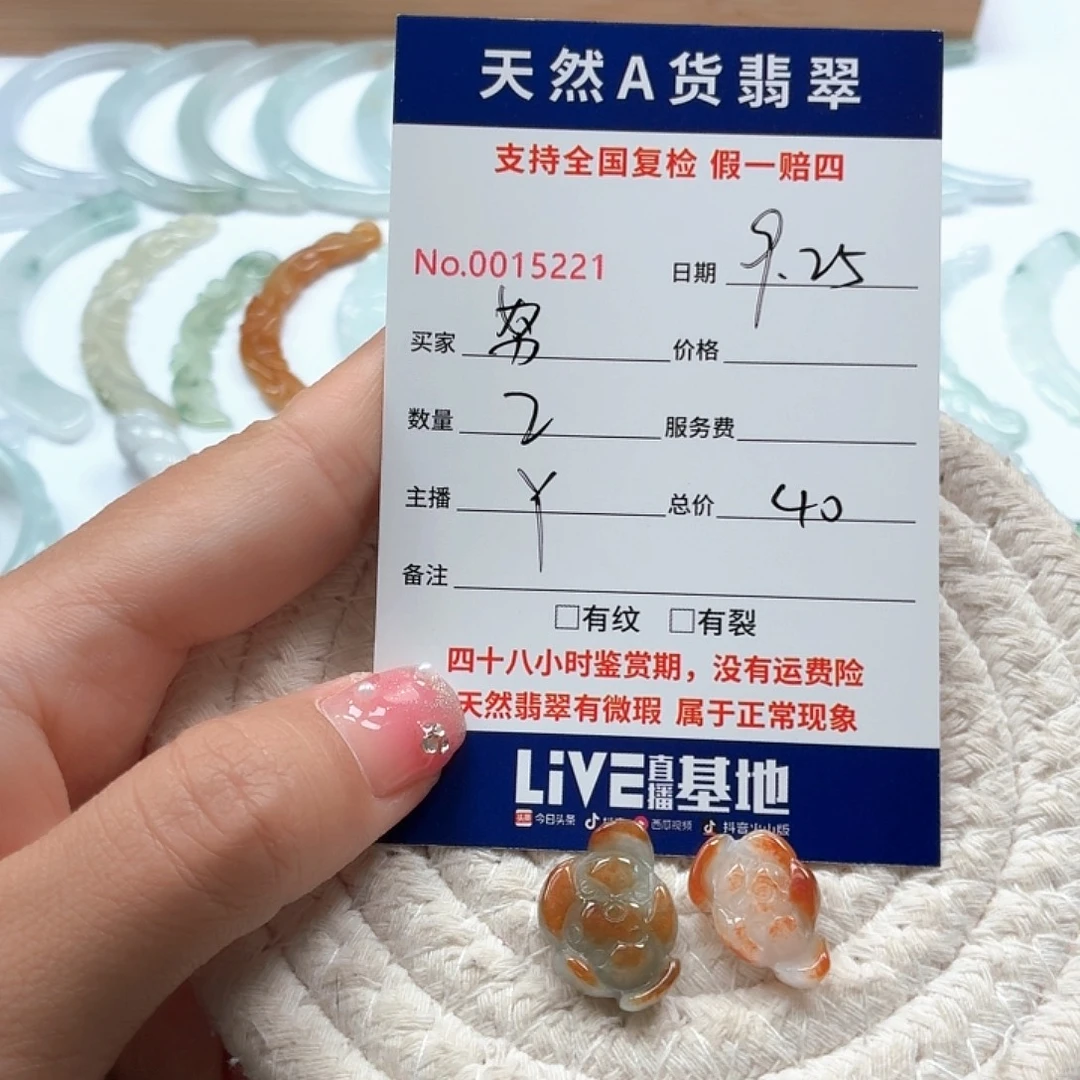 努***止翡翠未镶嵌颈饰211111
