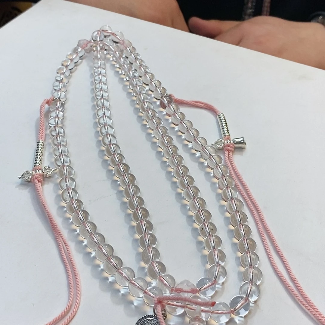 水晶手链未镶嵌原创设计