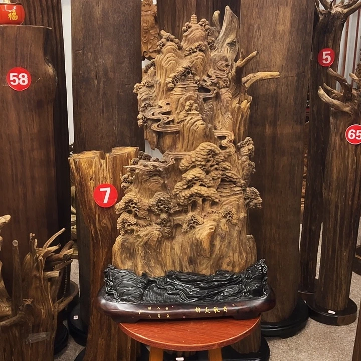 沉香雕刻沉香摆件