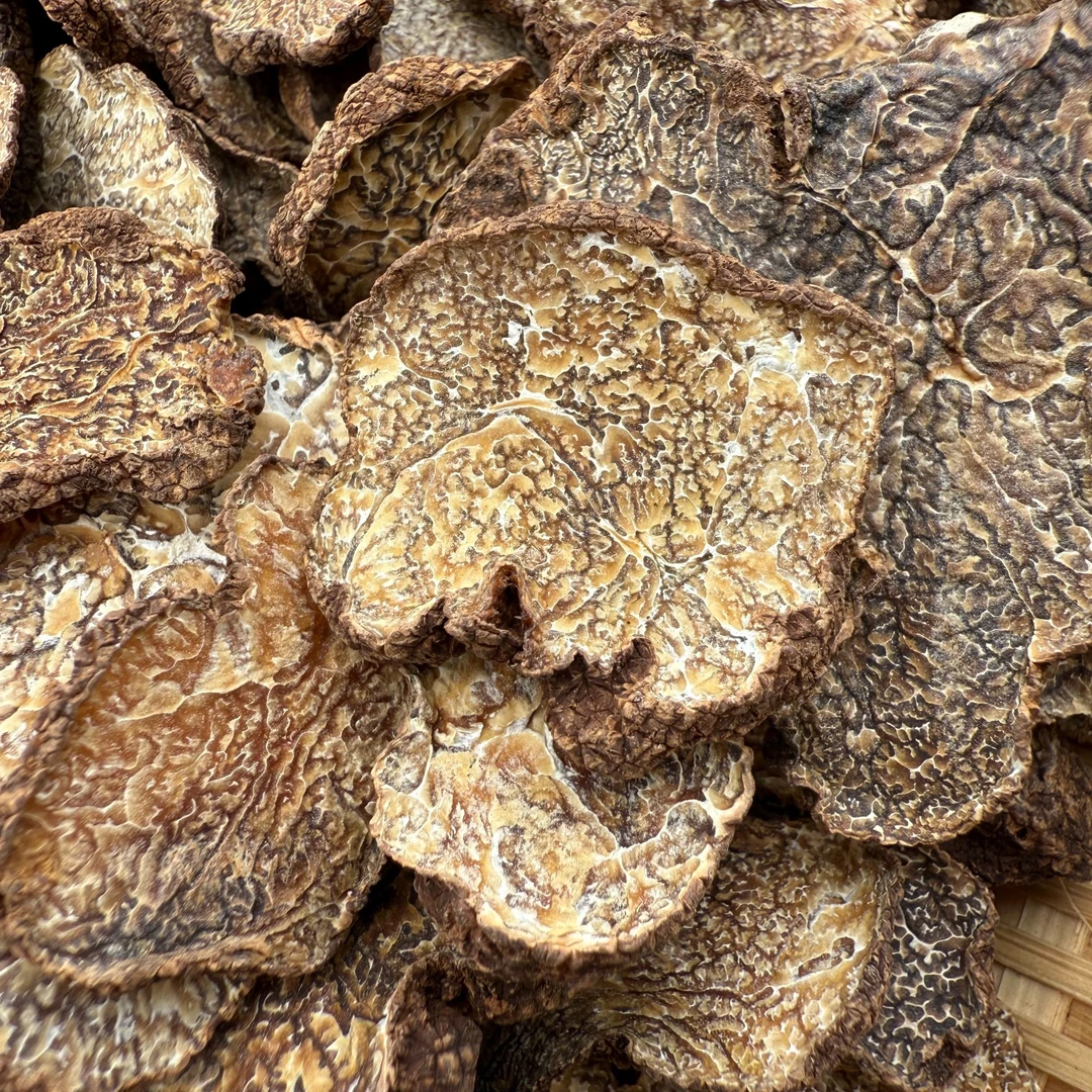 云南高原特产黑松露片大片中片小片块菌猪拱菌