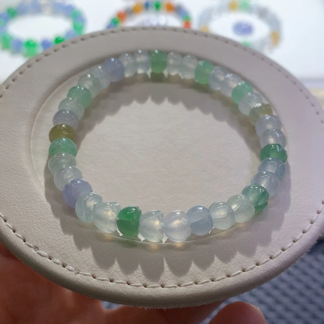 未镶嵌手链翡翠翡翠手串