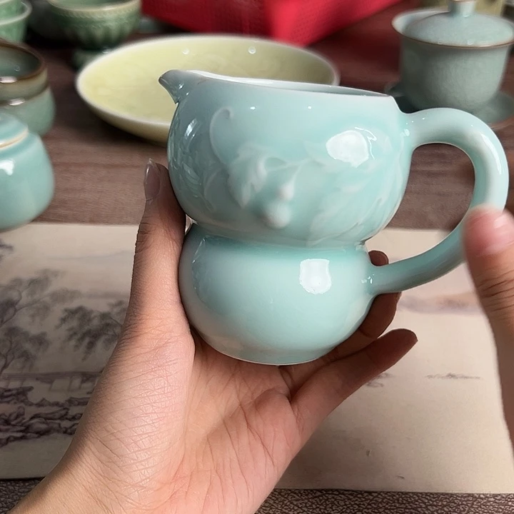 小米茶器龙泉青瓷