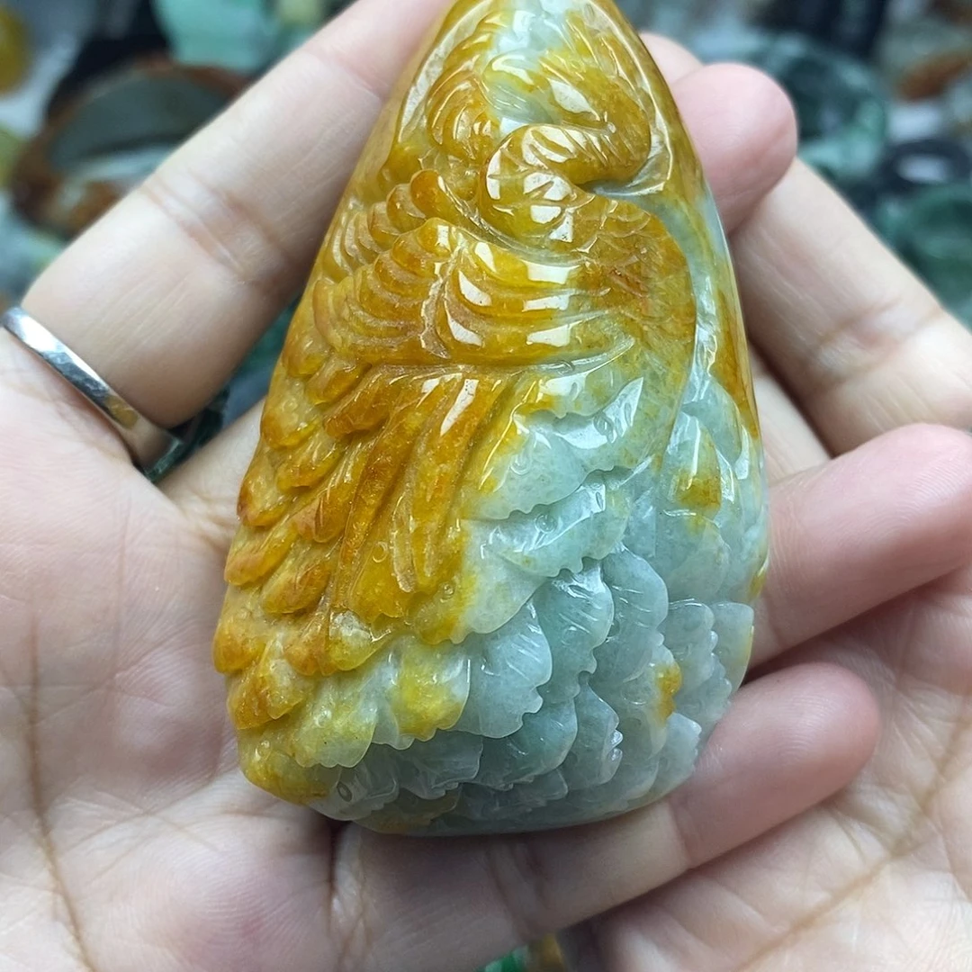 颈饰未镶嵌翡翠爱****?手把