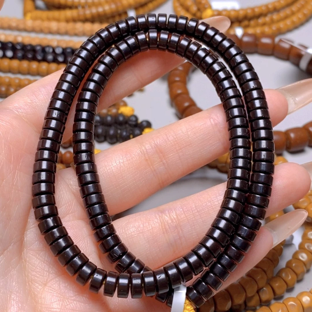 @***鸣紫金鼠手串24.鼠尖料药片双圈6.0