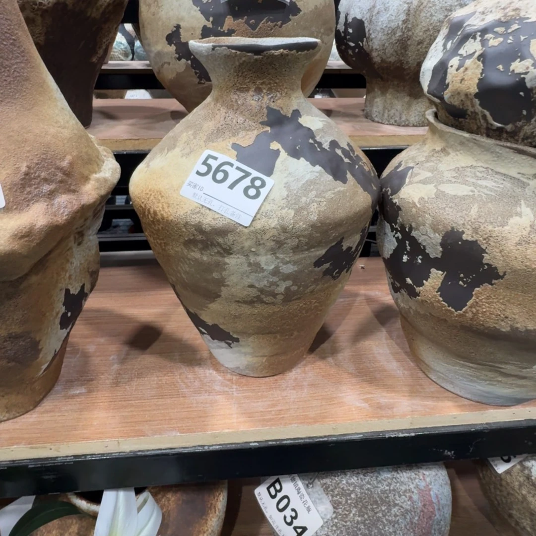 摆件花瓶默认无孔口6高33编码5678