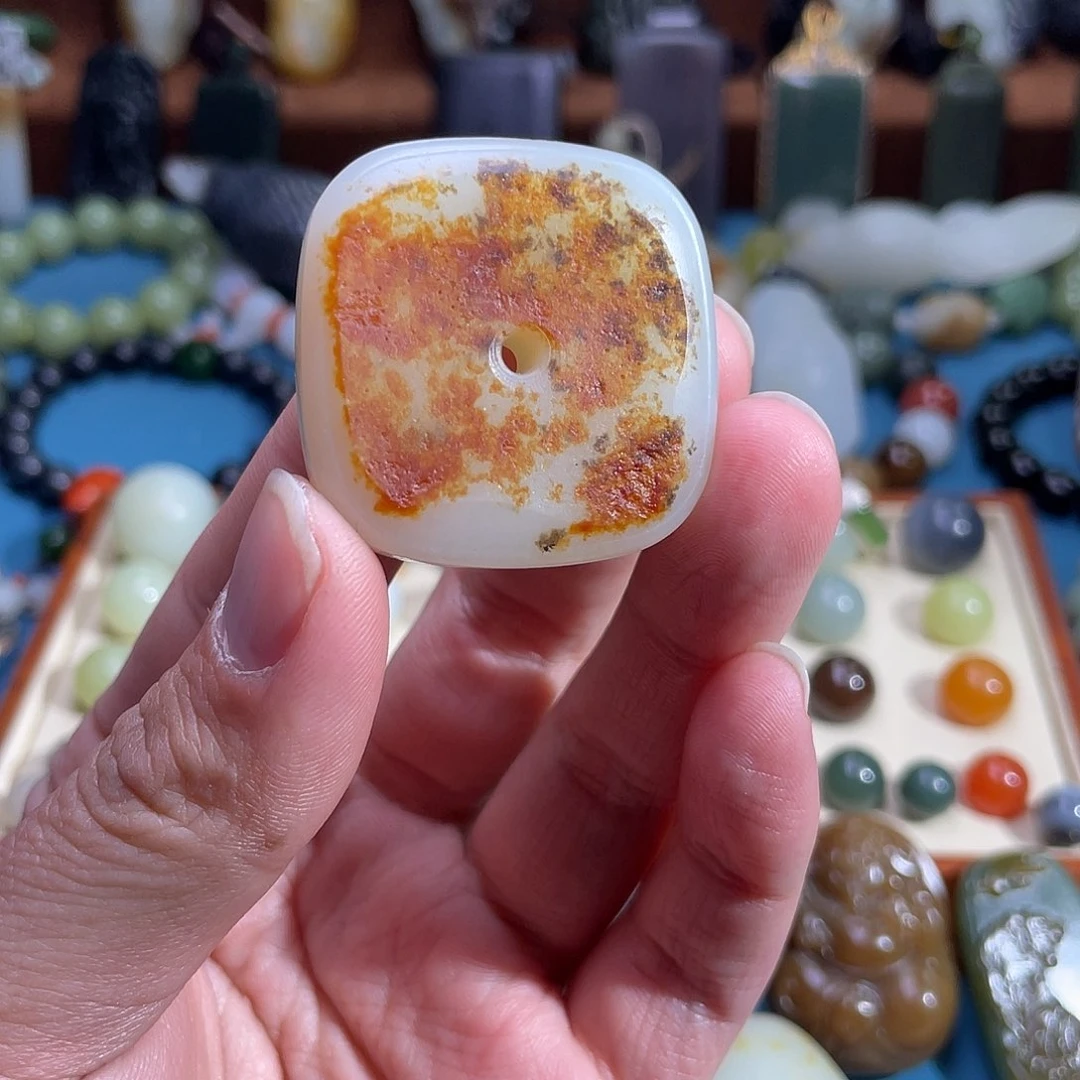 和田玉挂件未镶嵌小***莱