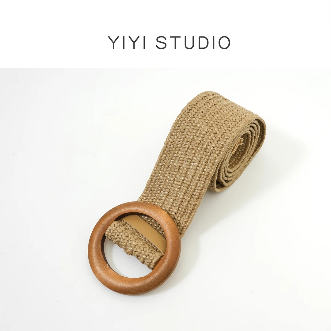 【有风的地方腰带】<YiYiii>森林系复古百搭小个子编织腰带