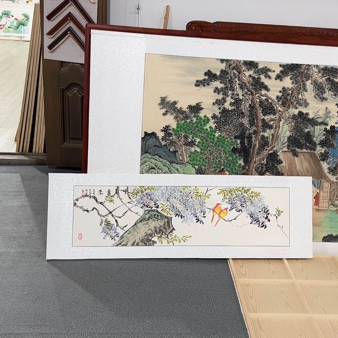 越***好国画手绘保证假一罚万