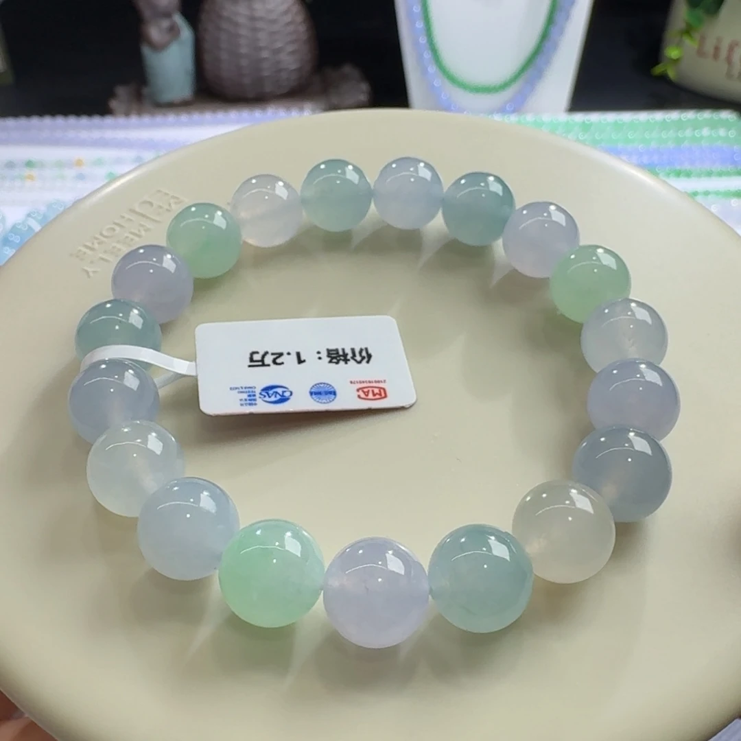 翡翠未镶嵌颈饰冰胶水润马卡龙卡10超值力推！！！