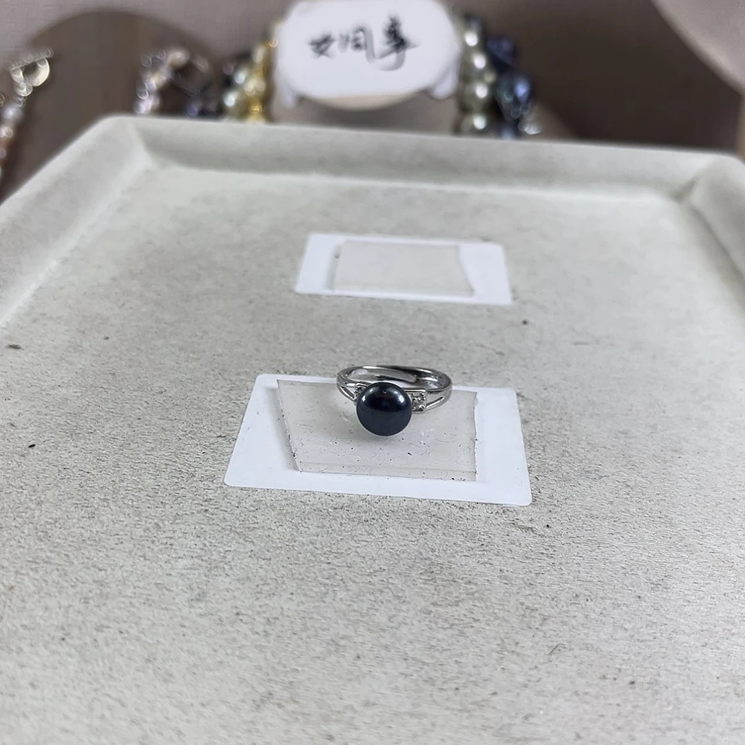 戒指未镶嵌淡水珍珠【纯恬】