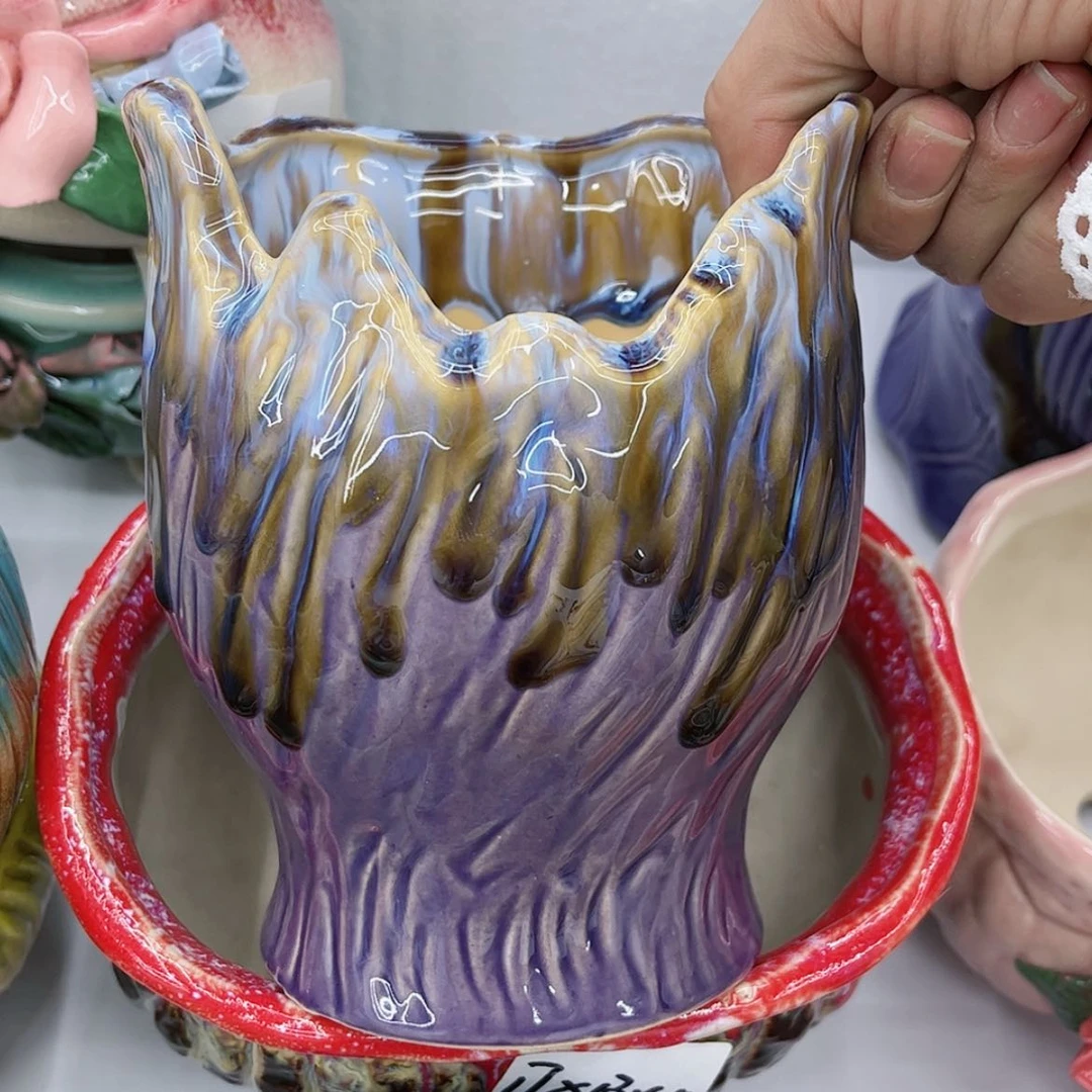 【闪购商品】陶瓷多肉绿植陶瓷花盆