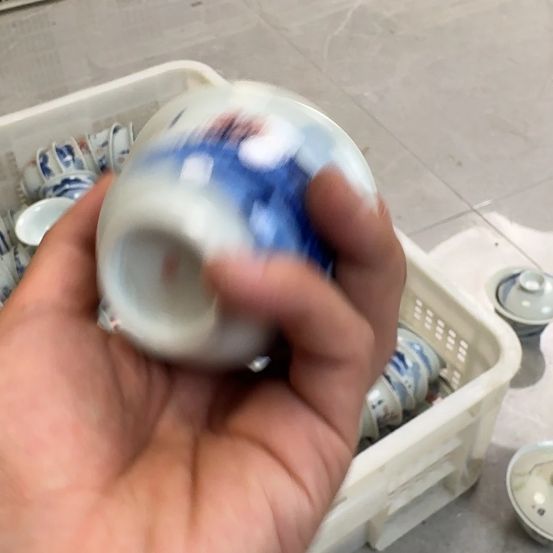 广***）杯手工手绘山水小压手拍一发二