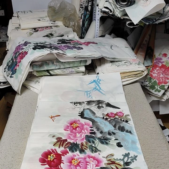 随***缘国画落款卡章后台备注