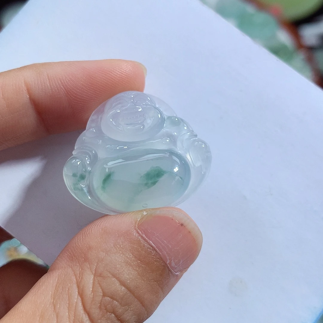 颈饰未镶嵌翡翠佛公