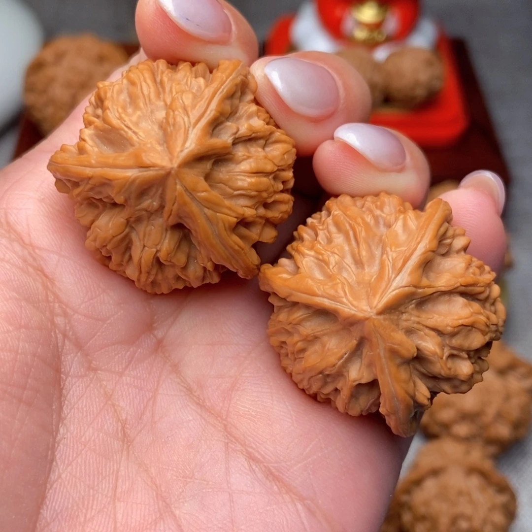 文玩核桃把件毕业御龙粗筋三棱35全品